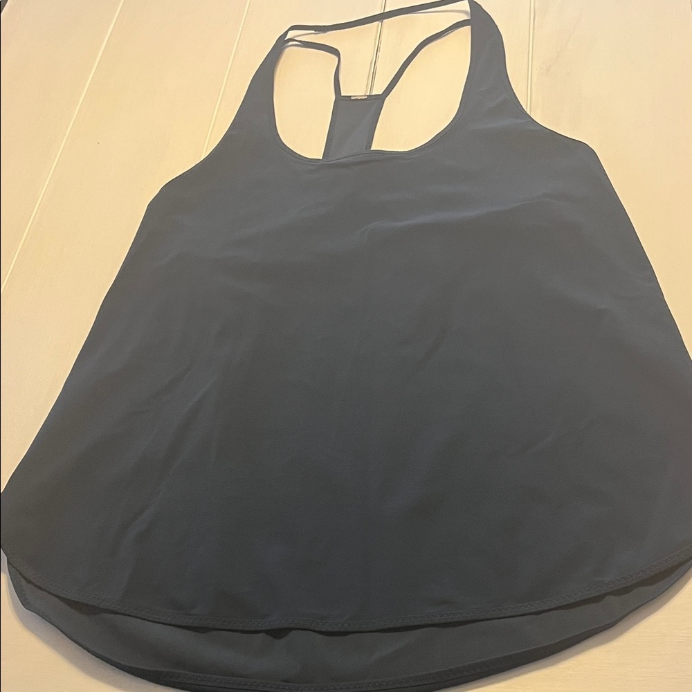Lululemon/Spaghetti strap tank/dark blue/10/EUC